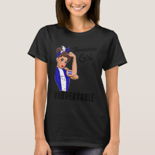 Honduras Flag Catracha Dna Hondureñas Tegucigalpa T-Shirt