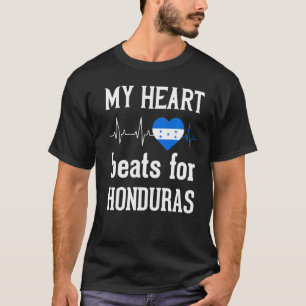 Honduras Flag Catracho Dna Hondureños Tegucigalpa  T-Shirt