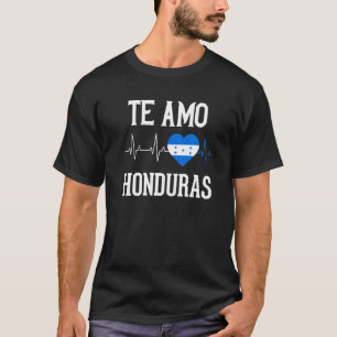 Honduras Flag Catracho Dna Hondureños Tegucigalpa  T-Shirt