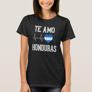 Honduras Flag Catracho Dna Hondureños Tegucigalpa  T-Shirt