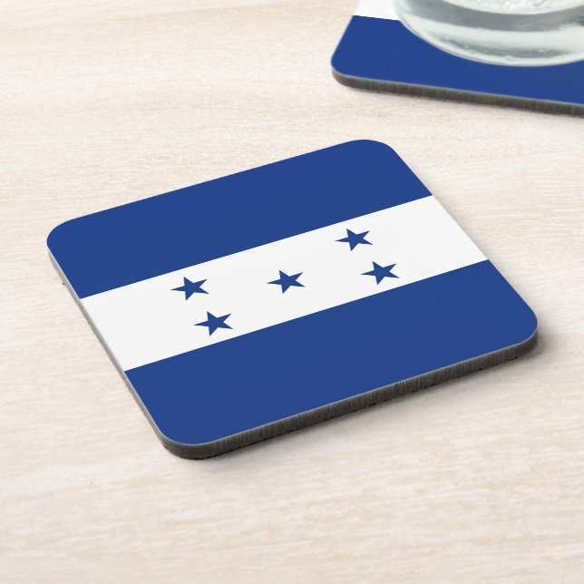 Honduras flag coaster (Left Side)