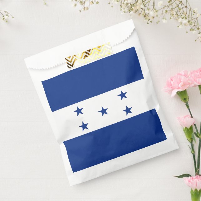 Honduras flag favour bags (Sealed)