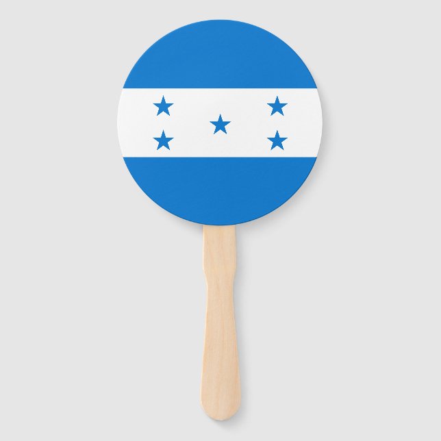 Honduras Flag Hand Fan (Front)