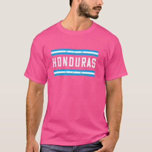 Honduras Flag Honduran Roots Proud Central America T-Shirt