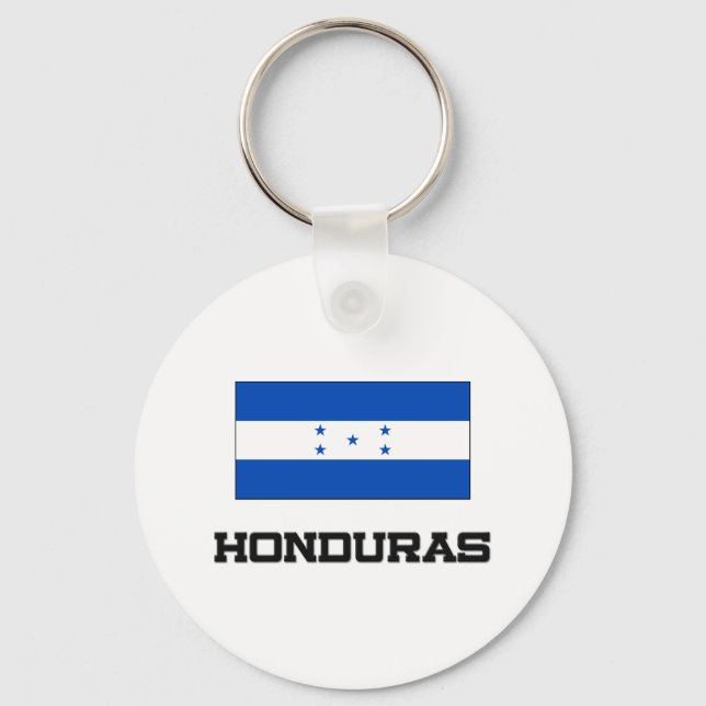 Honduras Flag Key Ring (Front)