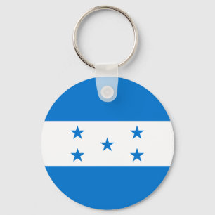 Honduras Flag Key Ring