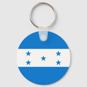 Honduras Flag Key Ring