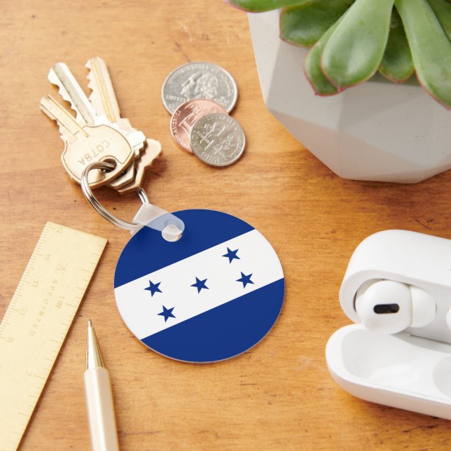Honduras flag key ring (Desk)