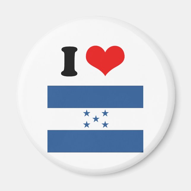 Honduras Flag Magnet (Front)