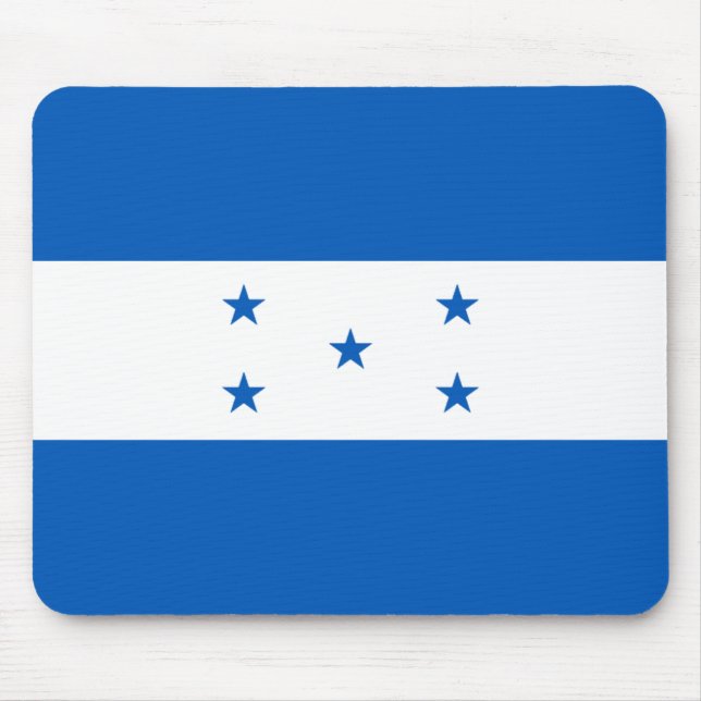 Honduras Flag Mousepad (Front)