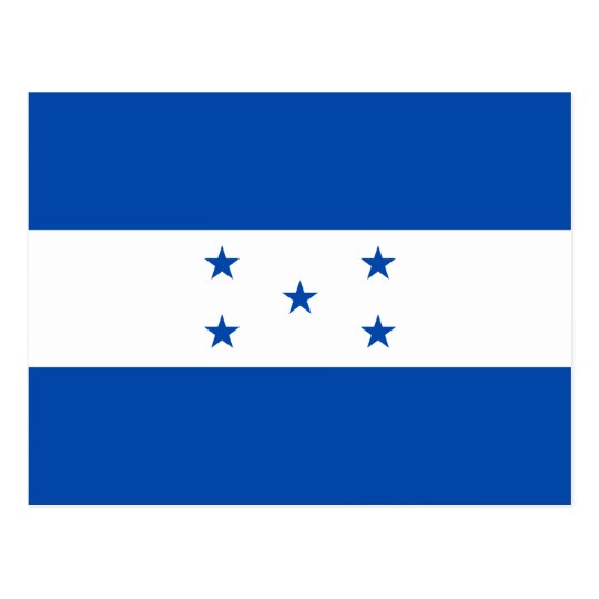 Honduras Flag Postcard