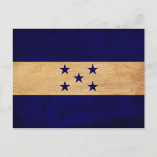Honduras Flag Postcard