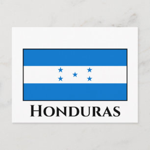 Honduras Flag Postcard