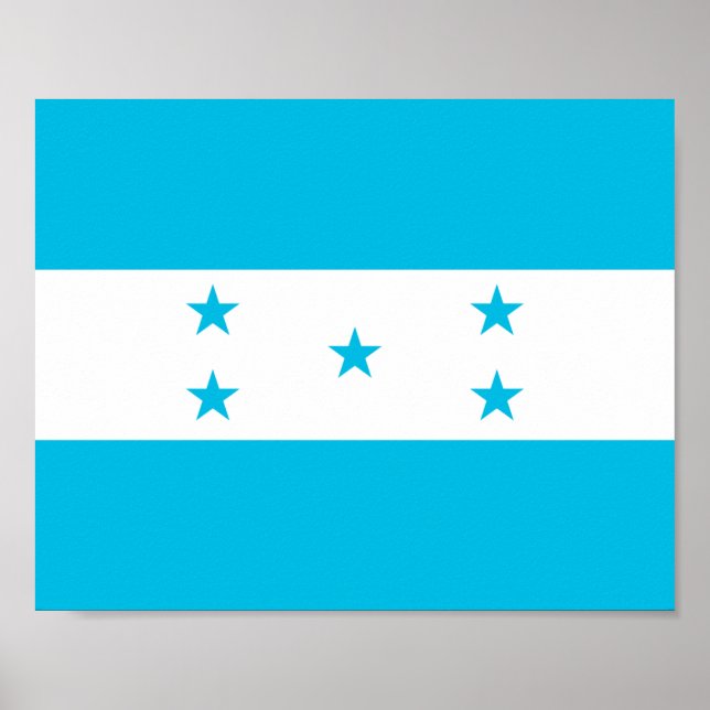 Honduras Flag Poster (Front)