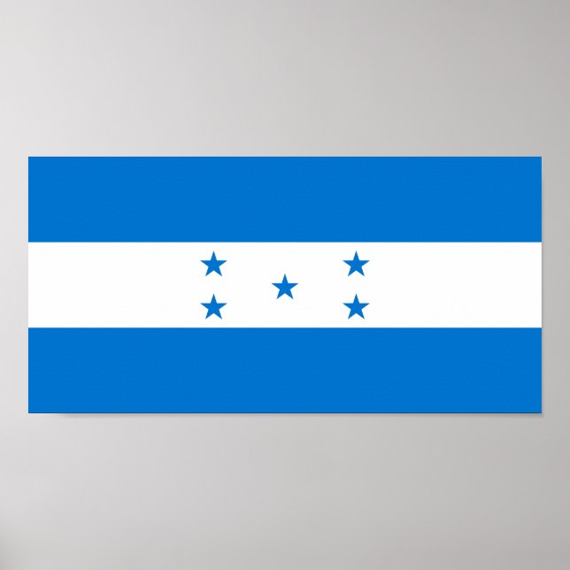 Honduras Flag Poster (Front)