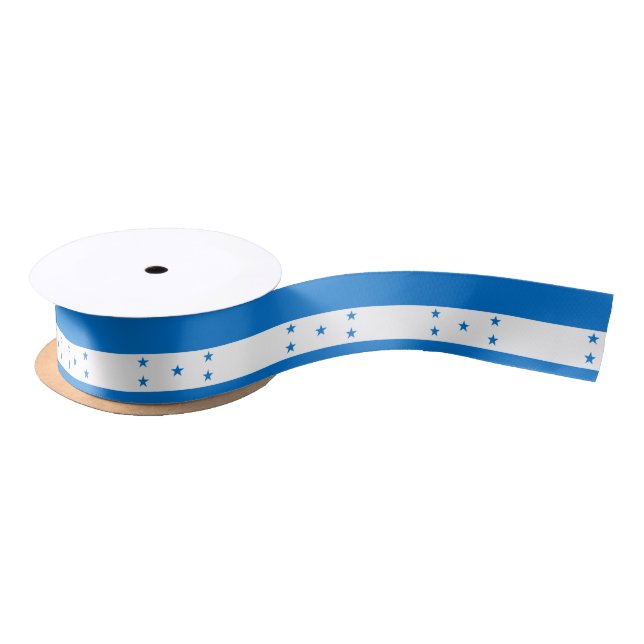 Honduras Flag Satin Ribbon (Spool)