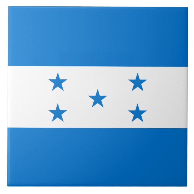Honduras Flag Tile (Front)