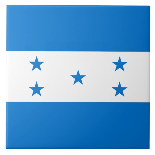 Honduras flag  tile (Front)