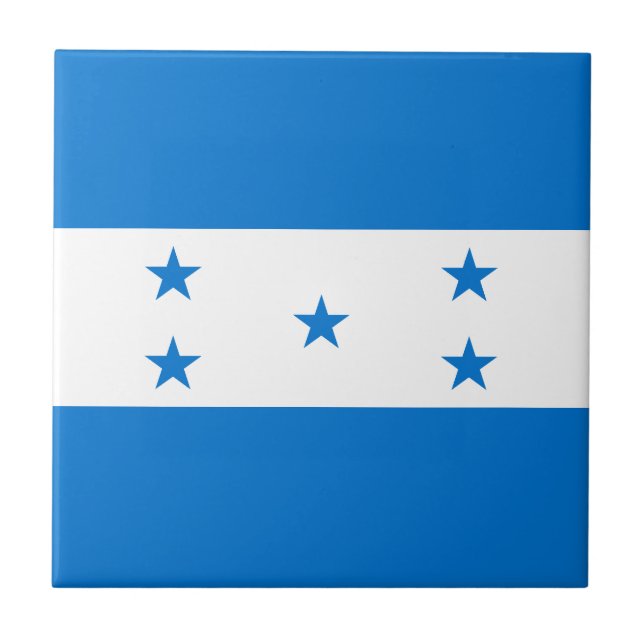 Honduras Flag Tile (Front)