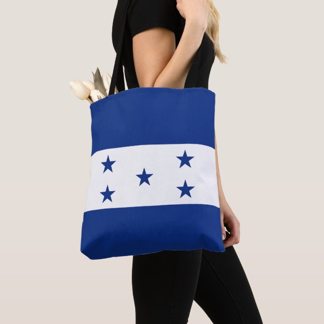 Honduras flag tote bag (Close Up)