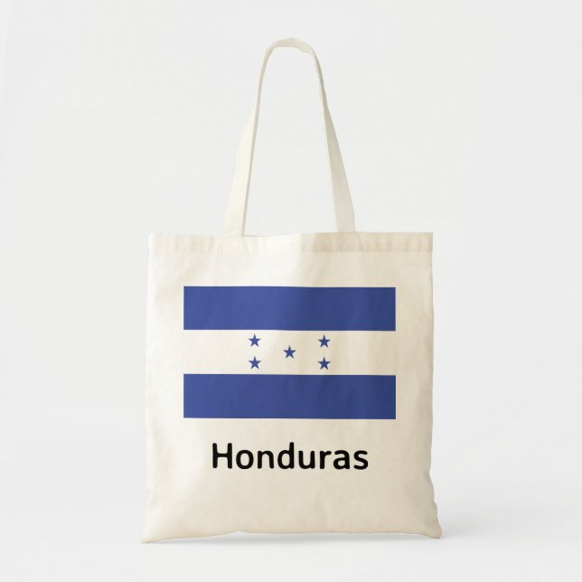 Honduras Flag Tote Bag (Front)