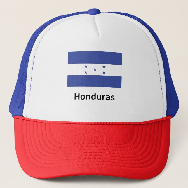 Honduras Flag Trucker Hat (Front)
