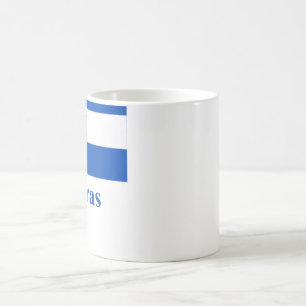 Honduras Flag with Name Coffee Mug