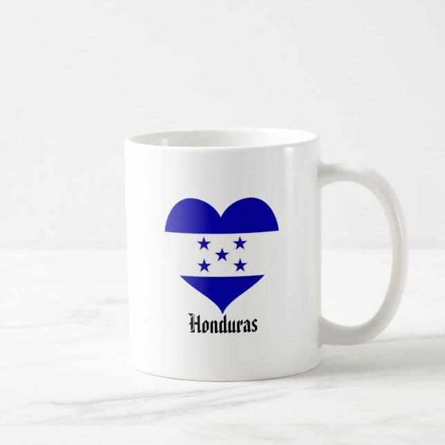 Honduras heart mug (Right)