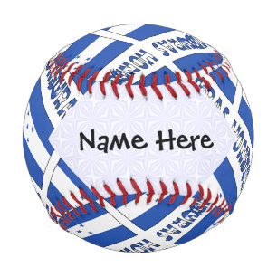 Hondúras Honduran Flag Black Personalisation Baseball