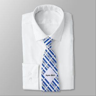 Hondúras Honduran Flag Black Personalisation Tie