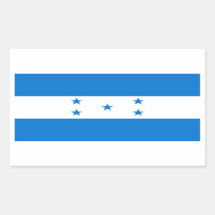 Honduras/Honduran Flag Rectangular Sticker