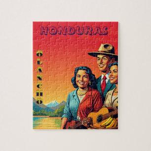  Honduras OLANCHO Retro poster Jigsaw Puzzle