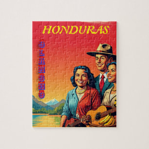  Honduras OLANCHO Retro poster Jigsaw Puzzle