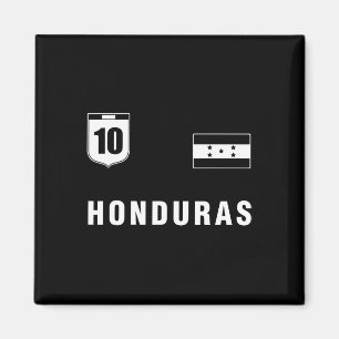 Honduras Outfit Blue Honduras Apparel Design Cloth Magnet