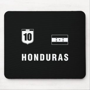 Honduras Outfit Blue Honduras Apparel Design Cloth Mouse Mat