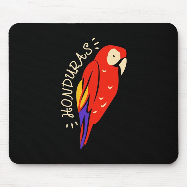 Honduras Parrot Mouse Mat (Front)