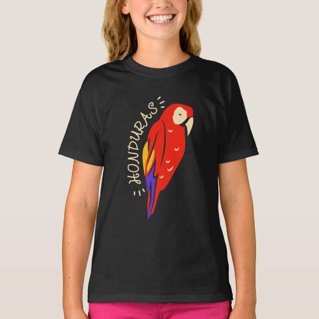 Honduras Parrot T-Shirt (Front)