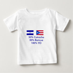 Honduras Puerto Rico - Customised Baby T-Shirt