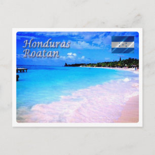 Honduras - Roatan - Bay Islands - Postcard