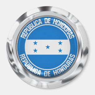 Honduras Round Emblem Magnet
