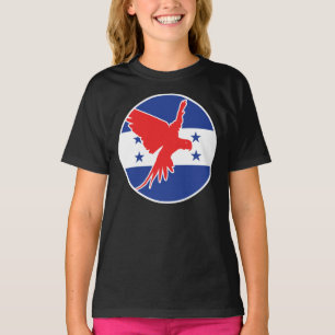 Honduras Scarlet macaw Honduran National Animal T-Shirt