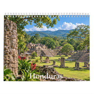Honduras Scenic Travel Calendar
