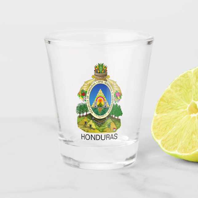 Honduras Shot Glass (Front)