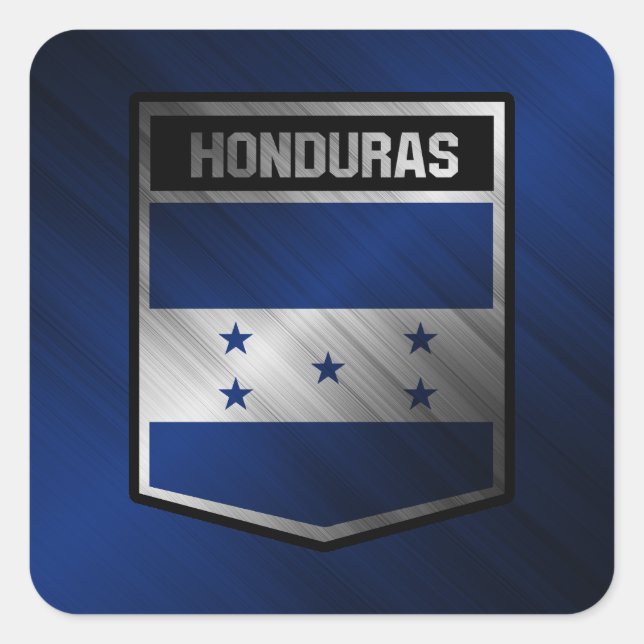 Honduras Square Sticker (Front)
