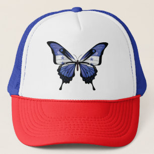 Honduras Swallowtail Butterfly Flag Sticker Trucker Hat