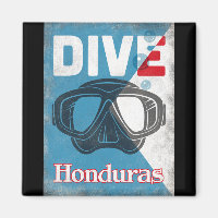 Honduras Vintage Scuba Diving Mask