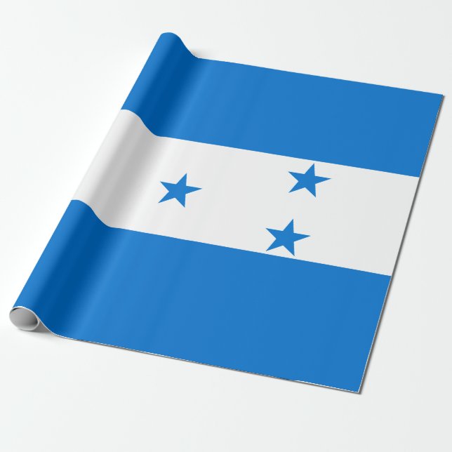 Honduras Wrapping Paper (Unrolled)