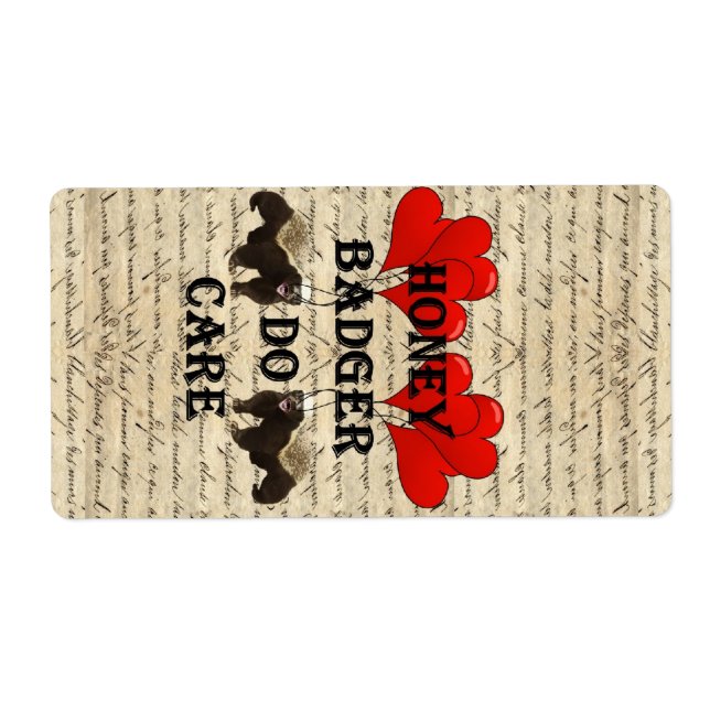 Hone badger do care (Front)