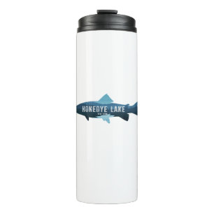 Honeoye Lake New York Fish Thermal Tumbler