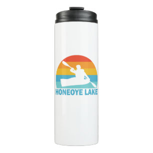 Honeoye Lake New York Kayak Thermal Tumbler
